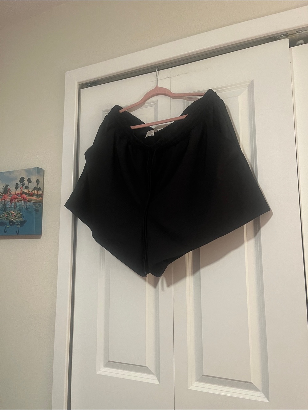 Time and Tru Black Athletic Lounge Shorts